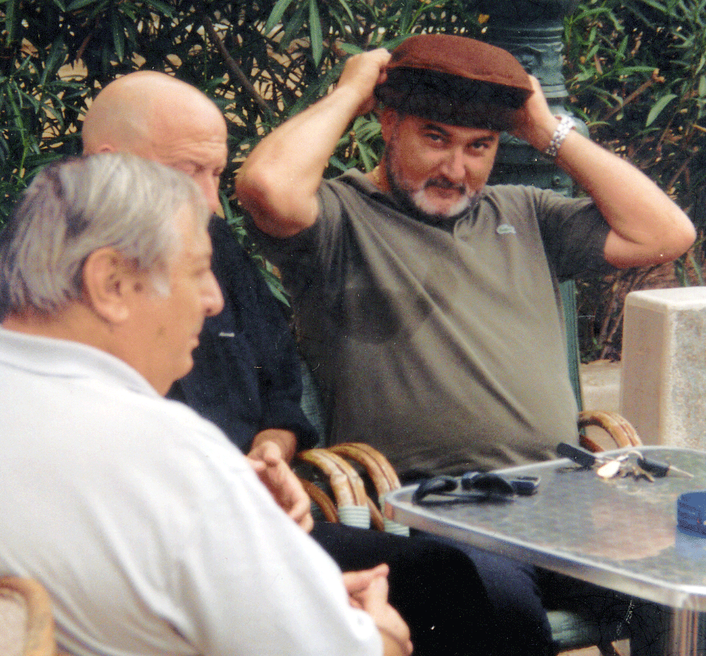 Après la conférence de presse août 2002 Bastia 4